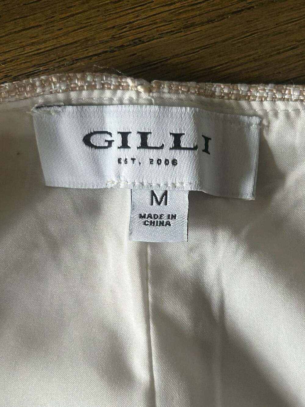 Gilli Beige/Cream Tailored Shorts - Picture 4 of 8